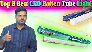 ✅ Top 8 Best LED TubeLight In India 2024 With Price |LED Batten Light Review & Comparison