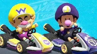 Mario Kart 8 Deluxe - Baby Wario & Baby Waluigi Gameplay
