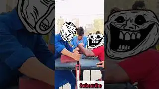 😂halke me lera!!!. ft.#armwrestling #shortsfeed #shorts