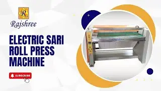 Rajshree Electric Sari Roll Press Machine