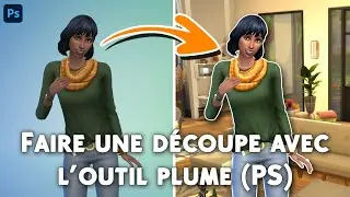 Tuto Photoshop 📖&nbsp;D&eacute;tourer &agrave; la plume