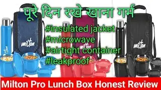 Milton Pro Lunch Box review // Which Lunch box is best // Tiffin Box for Office and school