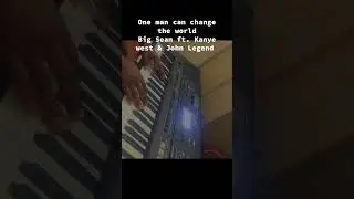One man can change the world - Big Sean ft. John Legend & Kanye west #piano
