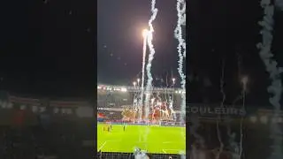 Big party starting for thrilling PSG&rsquo;s fans at Parc des Princes, Paris.大巴黎球迷的狂欢夜开启！