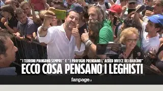 La Lega a Pontida, molti ancora contro il sud: 