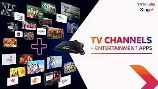 Tata Sky Binge Plus | Smart Set Top Box | TV Channels + Entertainment Apps | #LifeJingalala