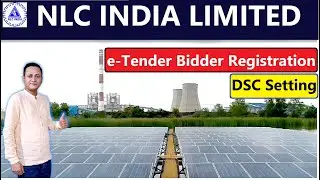 NLC INDIA LIMITED | Bidder Enrollment | Vendor Registration | e Tender Registration Process