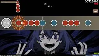 osu taiko Hizumi Rei feat. Meika Mikoto - Eva (Under Construction Remix [Inner Oni]  x1.2  8.89*