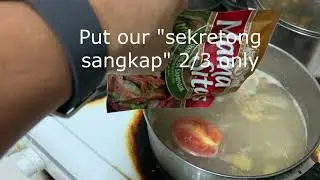 An OFW  Expat Middle East COOKING ADVENTURES   Etag plus Sinigang na Salmonl