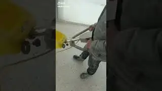 17 Inch floor polisher. #floorpolishing #floorpolisher #concretepolishing #concretepolisher