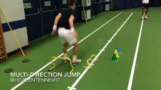 Tennis Fitness - Multi-direction Jumps