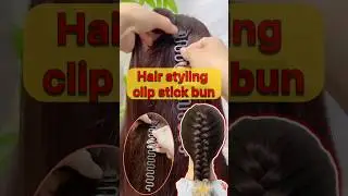 Fashion French Hair Styling Clip Stick Bun Maker Braid Tool #hairstyle #braids #simplehairstyle
