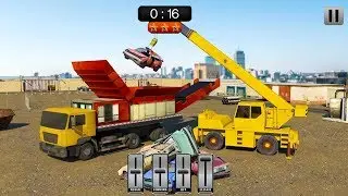 Old Car Crusher Crane Operator & Dump Truck Driver (by Prism apps and Games) Android Gameplay [HD]