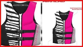 Airhead Wicked Kwik Dry NeoLite Flex Life Jacket Youth and Women's Sizes Available