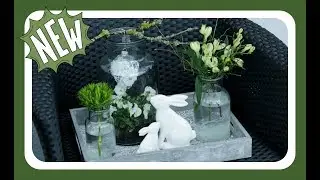 Пасхальные украшения своими руками | Пасхальная идея в банке | KatisWeltTV 2019
