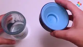 NUK Magic Cup 360&deg; itat&oacute;poh&aacute;r, 230 ml - K&eacute;k b&aacute;ln&aacute;s