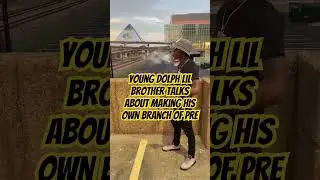 Young Dolph lil brother talks about making his own branch of Paper Route Empire #memphis #PRE #rap
