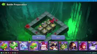 #CastleClash Endless Journey Castle clash how to set your hero part3