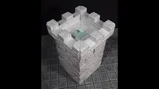 Making Replacement Trap Door or Citadel Miniatures MIGHTY FORTRESS for use in Warhammer, EZD5, D&D
