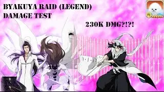Haizen Damage Test (NUKE) and RAW Gameplay! Byakuya Legend (#1) - Nitrostorm