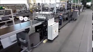 LP Record Sleeve Machine Presentation