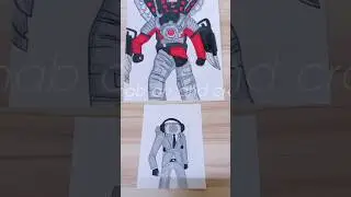 #drawing #youtube #art #skibiditoilet #titanspeakerman how to draw titan speakerman and speakerman.