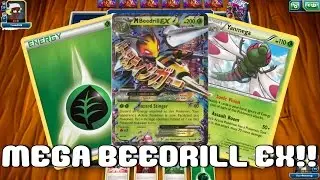 Суперскоростной Mega Beedrill EX / Янмега Колода! ОГРОМНЫЙ УРОН ЯДОМ! - ККИ Покемон Онлайн
