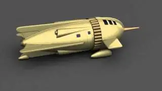 Dr Hans Zarkov's Rocket Ship - Flash Gordon