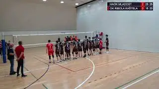 4.5.2024. PH MLAĐI KADETI, POLUFINALE, HAOK MLADOST - OK RIBOLA KAŠTELA