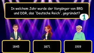 Das sollte jeder Deutsche wissen! - Teste dein Wissen über Deutschland
