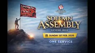 SUNDAY SERVICE || 1ST FEBRUARY|| 2026