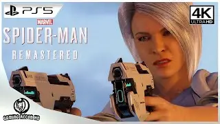 SPIDER-MAN REMASTERED - SILVER SABLE | ALL CUTSCENES | ✔️4K ᵁᴴᴰ 60ᶠᵖˢ PS5