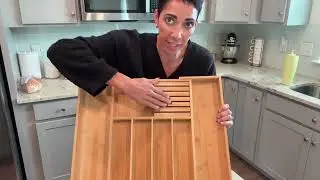 Bamboo Silverware Drawer