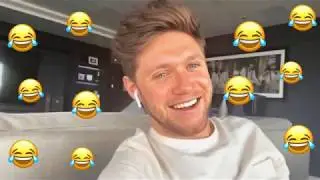 Niall Horan... but it's just him laughing
