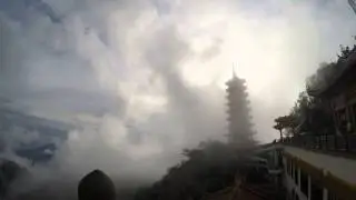 Chin Swee Cave Temple @ Genting Highland ( Time Lapse )