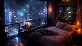 ☕ Cozy Rainy Night Jazz Café ☔ | Chill Jazz Instrumental for Study, Work & Relax (1 Hour)