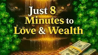 Just8 Minutes of Listening.Let Love and Wealth Flow Into Your Life with 528& 639 Hz#SubliminalWealth