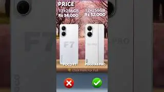 Poco X8 pro Vs POCO F7 #pocox8pro #pocof7