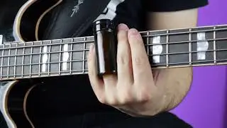 Slide on bass guitar sounds incredible