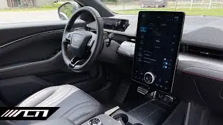 ПОЛНЫЙ обзор и экскурсия по салону Ford Mustang Mach-E!