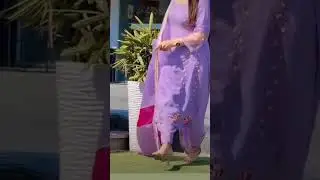New lavender colour suit#new Punjabi suit#stylish look heavy party wear suit#
