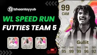 Futties last WL is here! Futties Team 5! #fc25 #Gullit #Bale #CR7