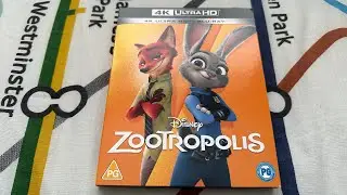Rare Zootropolis 4K UHD Blu-ray UK unboxing & review