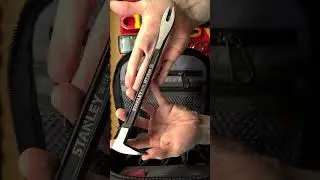 ► Stanley 10-Inch Claw Bar in my VETO toolbag!  #tools #youtubeshorts #diy #tools  #milwaukeetools