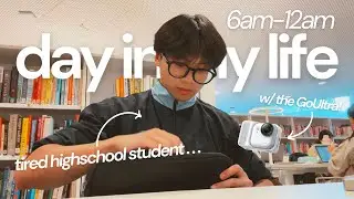 🌱🏐 Студенческий видеоблог: один день из моей жизни с Insta360 GOUltra — продуктивная учёба, библи...