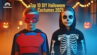 DIY Halloween Costume Ideas for Kids & Boys 2025 | Easy & Spooky