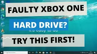 Как восстановить неисправный жесткий диск XBOX One &mdash; если файл OSU1 НЕ РАБОТАЕТ