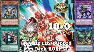 REY DE LOS DUELOS con Deck COHETTE / ROKKET 10-0 | Yu-Gi-Oh! Duel Links