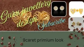 9 Carat Gold Tops | Certified Original Hallmarked Elegant Gold Earrings for Daily & Party Wear