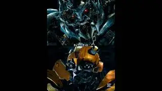 Bumblebee Tlk Vs Megatron Dotm #transformers #shorts #editz